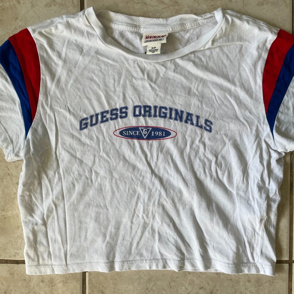 GUESS OG CROPPED T SHIRT